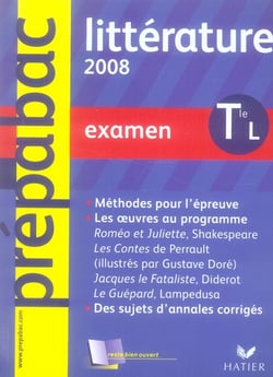 Prepabac examens - littérature - terminale l (édition 2007)
