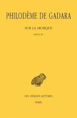 Sur la musique - livre IV