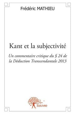 Kant et la subjectivité