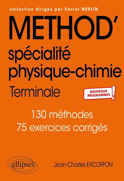 Spécialité physique-chimie - terminale - nouveaux programmes