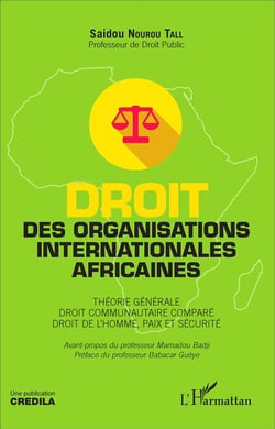 Droit des organisations internationales africaines - théorie générale, droit communautaire comparé, droit de l'homme, paix et sécurité