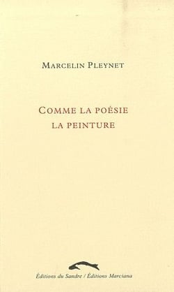 COMME LA POESIE LA PEINTURE