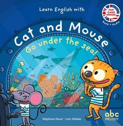 Learn english with cat and mouse : Go under the sea