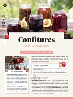 Confitures : recettes maison