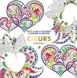 Le petit livre du coloriage - coeurs