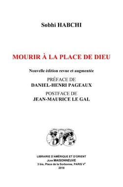 Mourir à la place de dieu