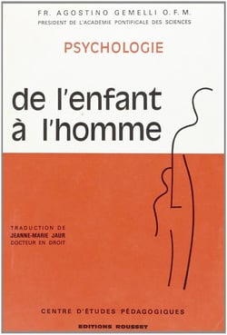 Psychologie - de l'enfant à l'homme