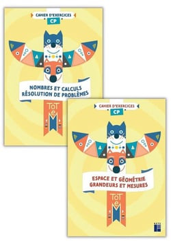 Totem : mathématiques - CP - numération et géométrie - cahiers d'exercices