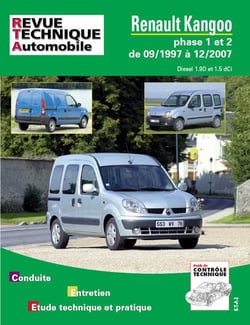 Rta 101.1 kangoo - phase 1 et 2 diesel 09/97  12/07
