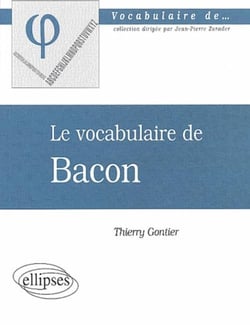 Vocabulaire de Bacon  (Le)