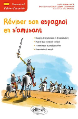 Réviser son espagnol en s'amusant - A1>A2 - cahier d'activités