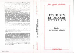 Écritures et discours littéraires : études sur le roman africain