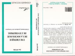 Une critique de la sociologie de l'entreprise - l'hétéromanie productive de l'entreprise