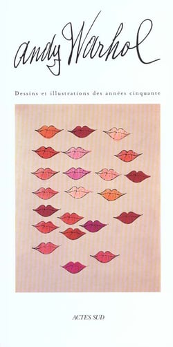Andy warhol, dessins et illustrations des annees cinquante