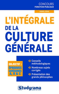 L'intégrale de la culture générale - catégories A et B