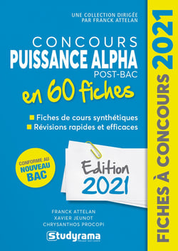 Le concours puissance alpha en 60 fiches (édition 2021)