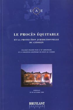 Le proces equitable et la protection juridictionnelle du citoyen