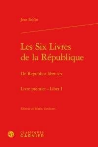 Les six livres de la république - de republica libri sex - livre premier-liber i