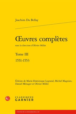 Oeuvres complètes Tome 3 : 1551-1553