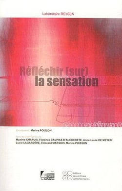 Réfléchir (sur) la sensation