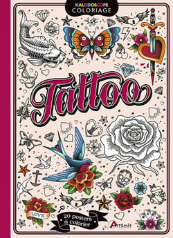 Coloriages Tattoo - 20 poster à colorier