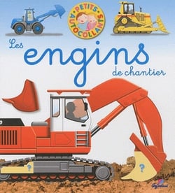 Petits autocollants - les engins de chantier