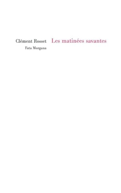 Les matinées savantes