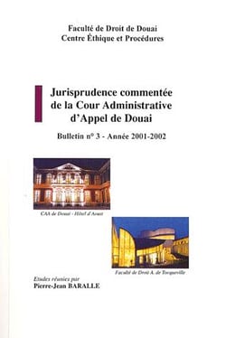 Jurisprudence commentée de la cour d'appel de Douai