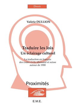 Traduire les lois - un éclairage culturel - la traduction en française des codes civils allemands