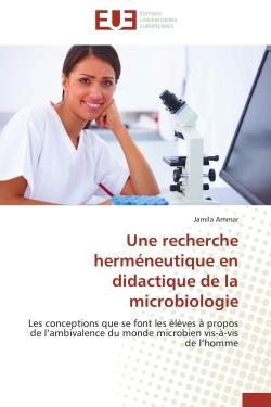 Une recherche hermeneutique en didactique de la microbiologie - les conceptions que se font les elev