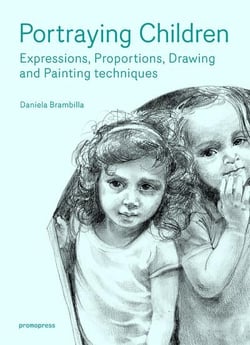 Portraying children - expressions, proportions, drawing and painting techniques