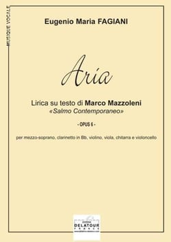 Aria pour mezzo-soprano, clarinette, violon, alto, guitare et violoncelle