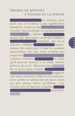 L'enigme de la sphinx