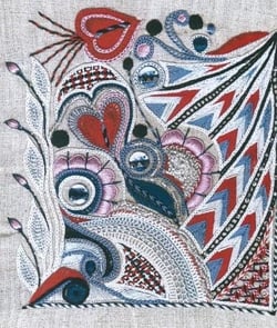 Hiver broderie glazig