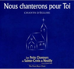 Nous chanterons pour toi