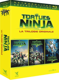 Les Tortues Ninja - La trilogie originale : Le Film + Le secret de la mutation + Les Tortues Ninja 3 : Nouvelle génération