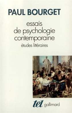 Essais de psychologie contemporaine - études littéraires