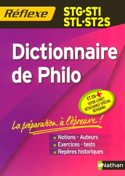 Mémos réflexes - dictionnaire de philo - stg/sti/stl/st2s