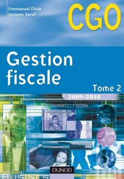 CGO - gestion fiscale t.2 - manuel (édition 2009/2010)