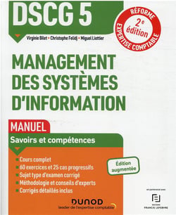DSCG 5 : management des systèmes d'information - manuel (2e édition)