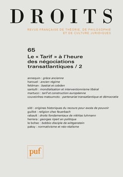 Revue Droits n.65 (édition 2017)