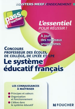 Pass'foucher - le système éducatif français (édition 2015/2016)