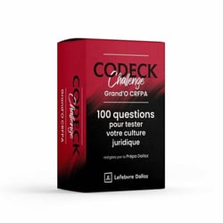 Codeck Challenge : Grand'O CRFPA - 100 questions pour tester votre culture juridique