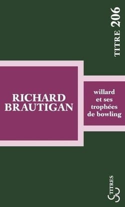 Willard et ses trophees de bowling
