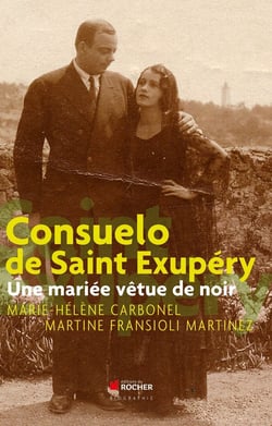 Consuelo de Saint Exupéry : Une mariée vêtue de noir