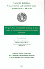L'organisation des dispositifs specialises de lutte contre la criminalite econom - sous la direction