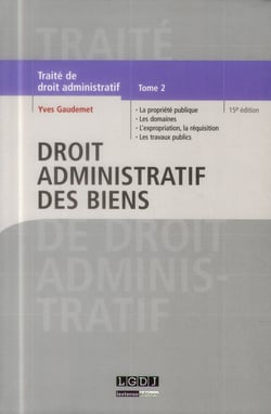 droit administratif des biens - 15ème édition