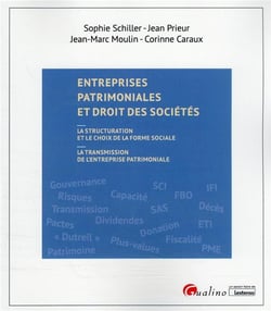 Entreprises patrimoniales et droit des sociétés
