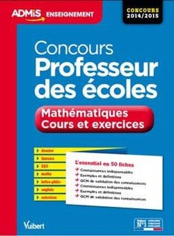 Concours professeur des écoles - mathématiques
