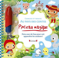 Pinceau magique - Cherche-et-trouve au pays des contes